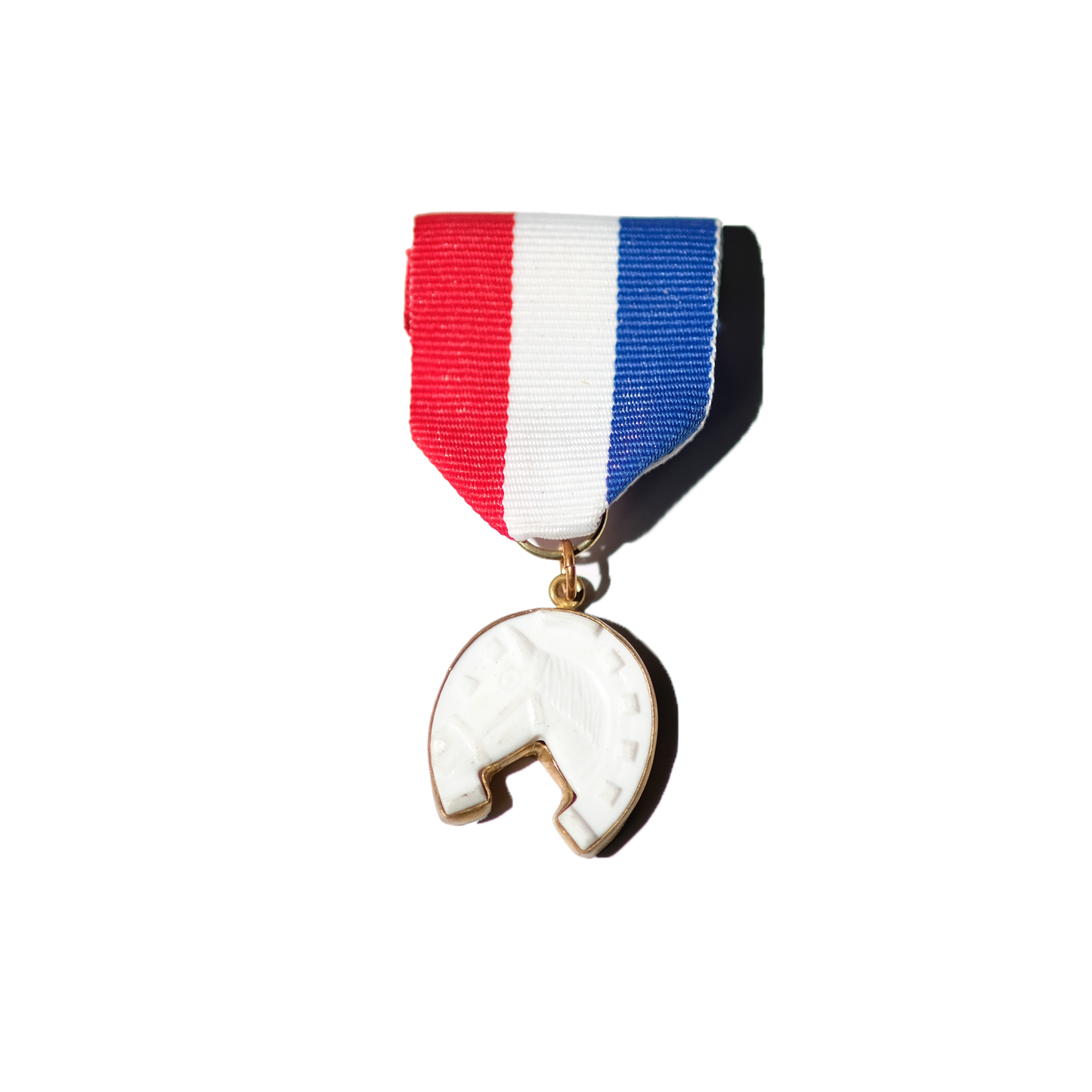 Red, White, + Horseshoe