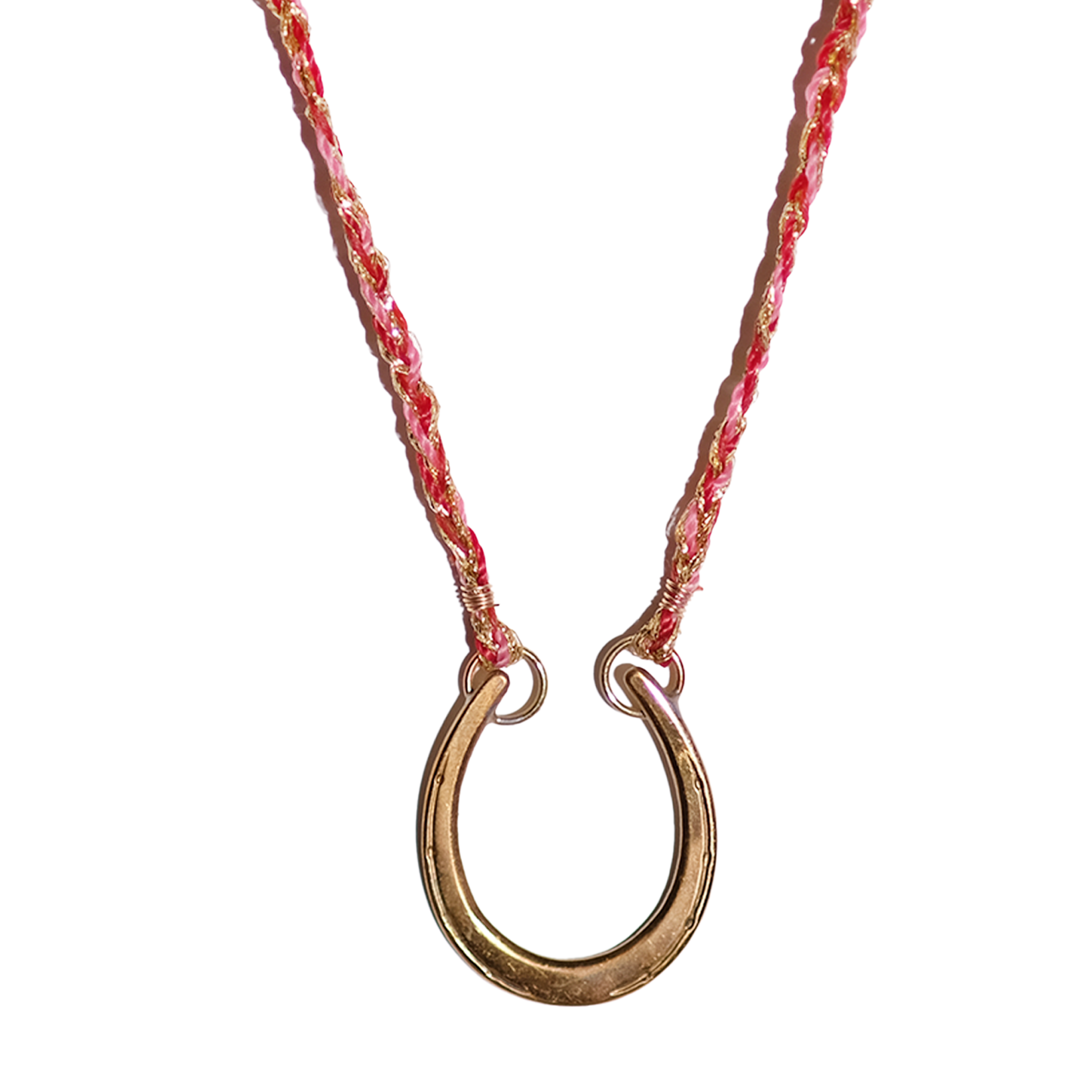 Horseshoe Red + Pink