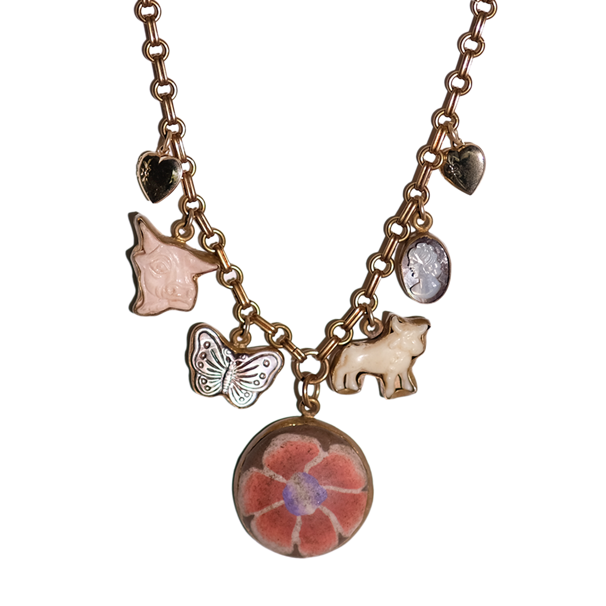 Pink Cows, Cattle + Cameos